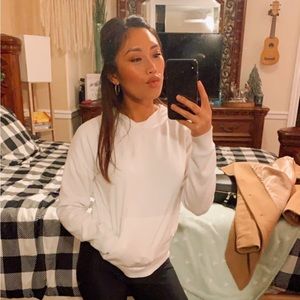 ❌SOLD❌ White Lightweight Hoodie